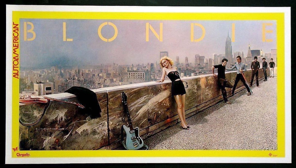 Happy anniversary to Blondie’s album, ‘Autoamerican’. Released this week in 1980. #blondie #autoamerican #thetideishigh #rapture