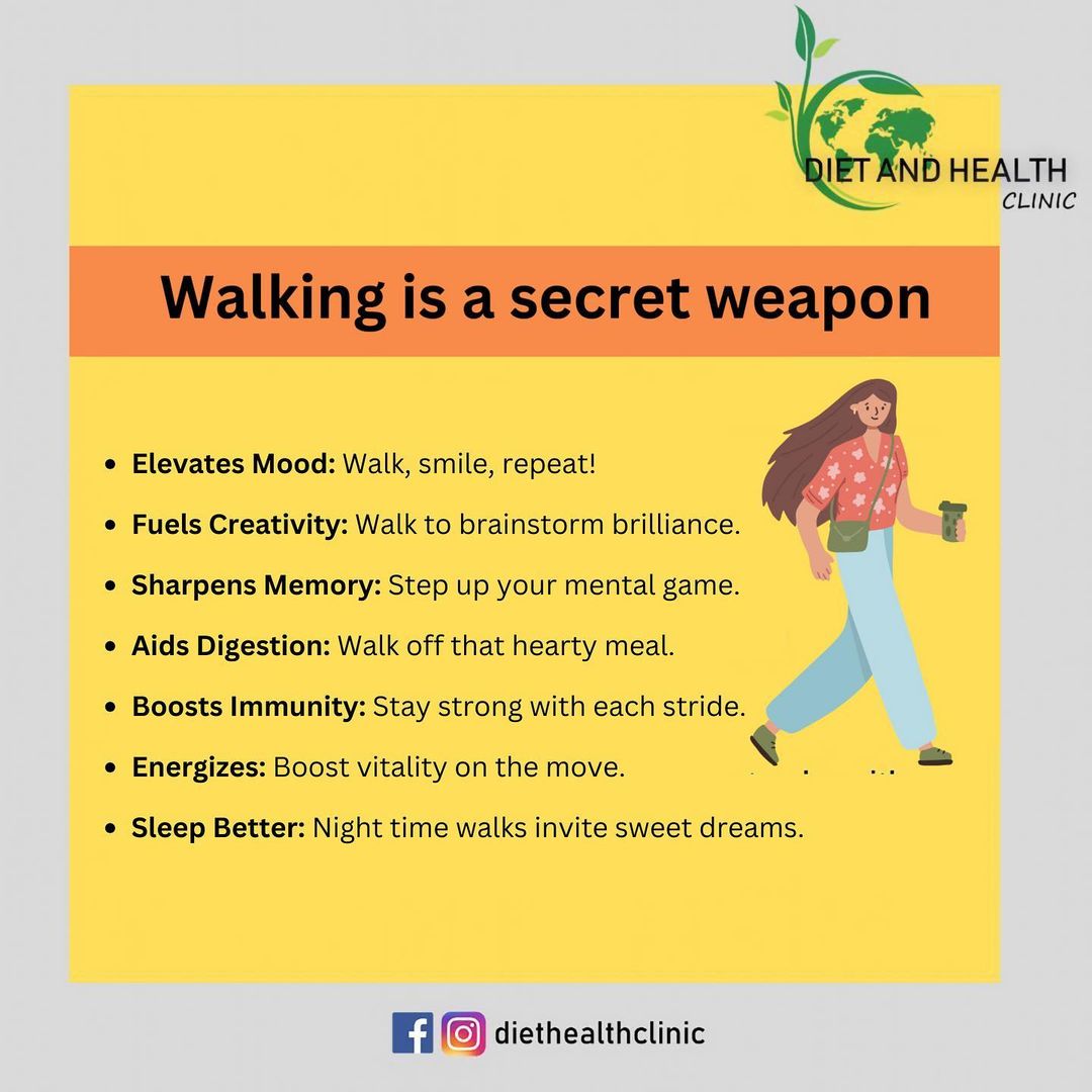 Discover the incredible power of a simple stroll! 🚀 From boosting your mood to enhancing creativity, walking is your hidden superpower. 💪
#walktowellness #unlockyourpotential #healthyhabits #walkyourway