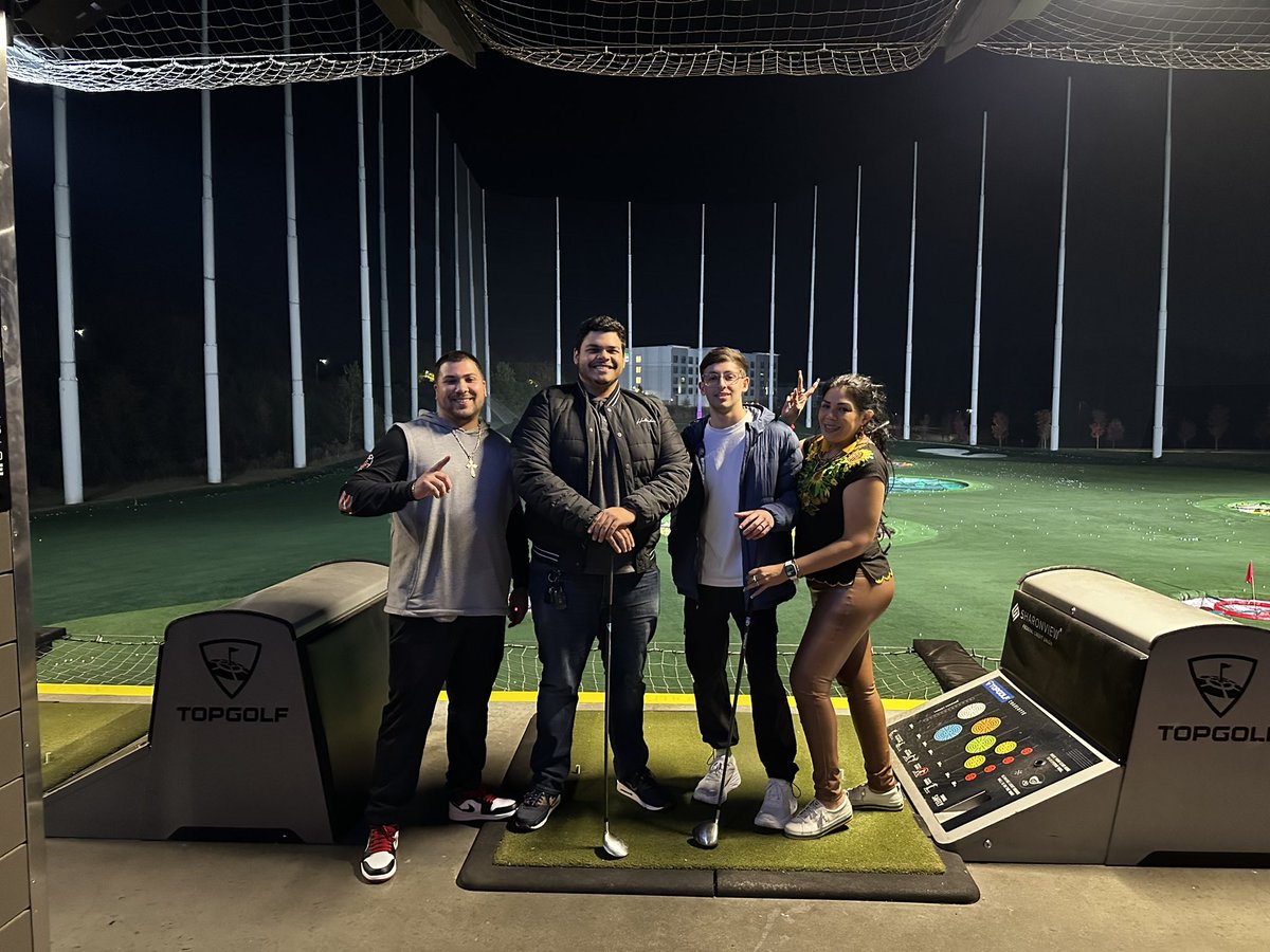 Top Golf With INDY team ❤️ thanks <a href="/anthonycantill0/">Anthony Cantillo</a>  and proud to work with the best  competitive Team🙌