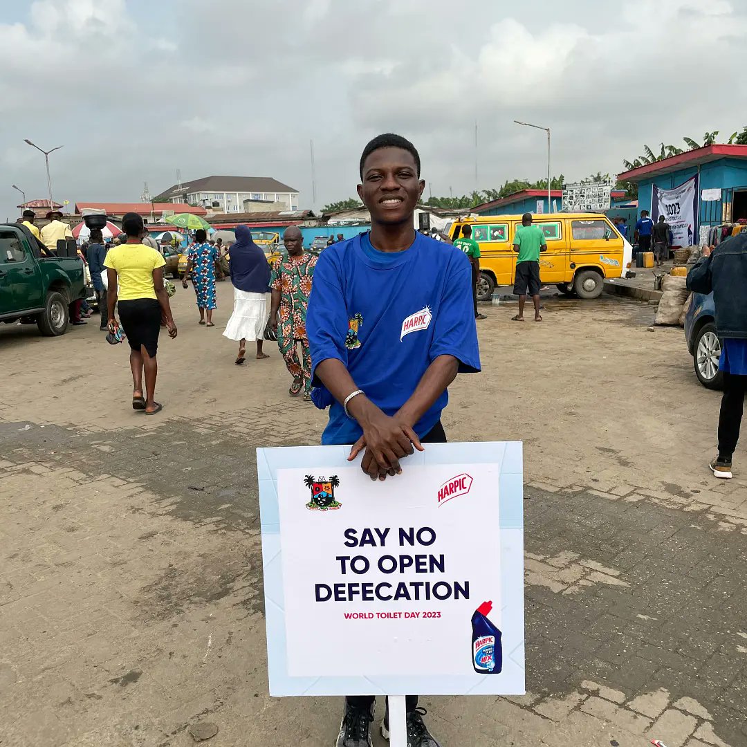 jcin_unilag's tweet photo. As Global Changemakers, who are passionate about sustainable environment, we came out in our numbers to support the walk against open defecation. 

#Jci #jcinigeriacollegiate #saynotoopendefecation #Worlds2023 https://t.co/YCouC2jEQe