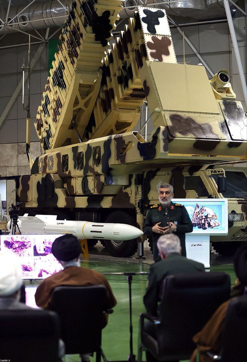 MahalaxmiRaman's tweet image. — 🇮🇷 The new "#Mehran" Air Defense System with "Mehran-1" and "Mehran-2" missiles was unveiled

#IRGC #Iran #Ayatollah #Khamenei