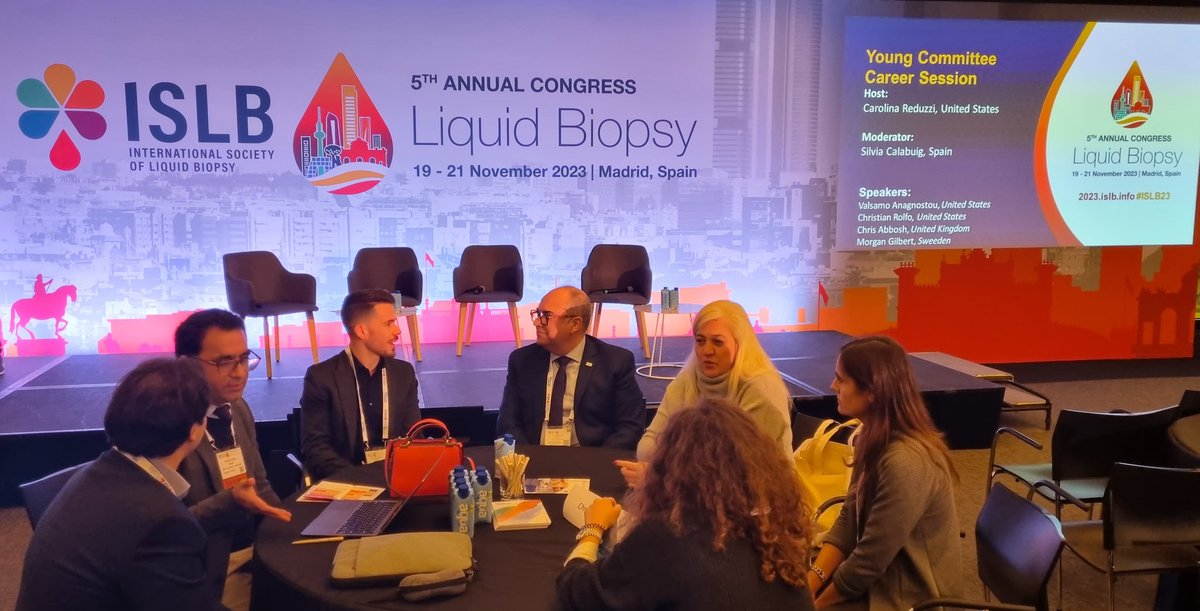 Konstantinos Venetis (@konvenetis) on Twitter photo #ISLB23 Young Committee Career Session! Stellar faculty and a great discussion on a wide variety of academic and industrial settings. <a href="/ChristianRolfo/">Christian Rolfo</a> <a href="/ValsamoA/">Elsa Anagnostou</a> <a href="/MJOSESERRANO19/">M JOSE SERRANO Lab (LB&Cancer Interception group)</a> @NicolaFuscoMD <a href="/UmbertoMalapel1/">Umberto Malapelle</a> <a href="/isliquidbiopsy/">International Society of Liquid Biopsy</a> #ISLB23 Young Committee Career Session! Stellar faculty and a great discussion on a wide variety of academic and industrial settings. <a href="/ChristianRolfo/">Christian Rolfo</a> <a href="/ValsamoA/">Elsa Anagnostou</a> <a href="/MJOSESERRANO19/">M JOSE SERRANO Lab (LB&Cancer Interception group)</a> @NicolaFuscoMD <a href="/UmbertoMalapel1/">Umberto Malapelle</a> <a href="/isliquidbiopsy/">International Society of Liquid Biopsy</a>