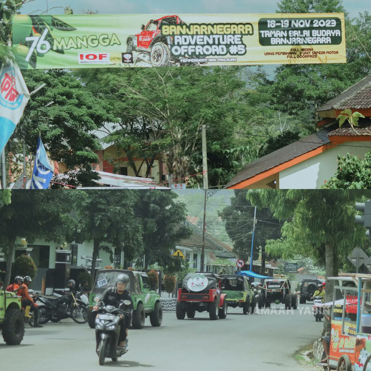jamaah_yasin's tweet photo. Jelajah Wisata Banjarnegara [Offroad Hari Pahlawan] #iofindonesia #gusyasin #Offroad #santrigayengnusantara https://t.co/sX4Y39lbCW