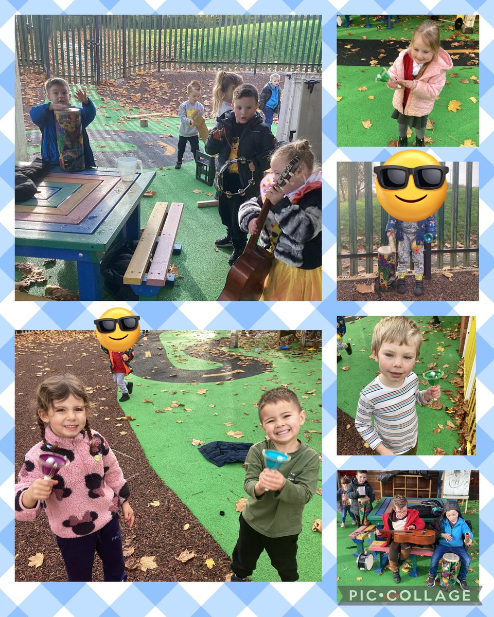 Mrs Davies & Miss Woods (@gspriyear1) on Twitter photo We have so enjoyed playing with our musical instruments in the outside area this week. The engagement, the joy, and not to mention the banging tunes emanating from our outside area was just wonderful. The sun was shining, music was playing, nothing could be better. <a href="/gwentmusic/">Gwent Music</a> We have so enjoyed playing with our musical instruments in the outside area this week. The engagement, the joy, and not to mention the banging tunes emanating from our outside area was just wonderful. The sun was shining, music was playing, nothing could be better. <a href="/gwentmusic/">Gwent Music</a>