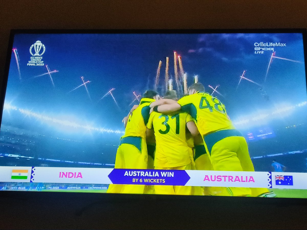 32Omair's tweet photo. @IrfanPathan 
Han bi 🕺🕺🕺
Nachta kyu ni
Nach na!
#Worlds2023 
#CWC23Final 
#INDvsAUS 
#IndianCricketIsCheater https://t.co/KQUBEfVzzo