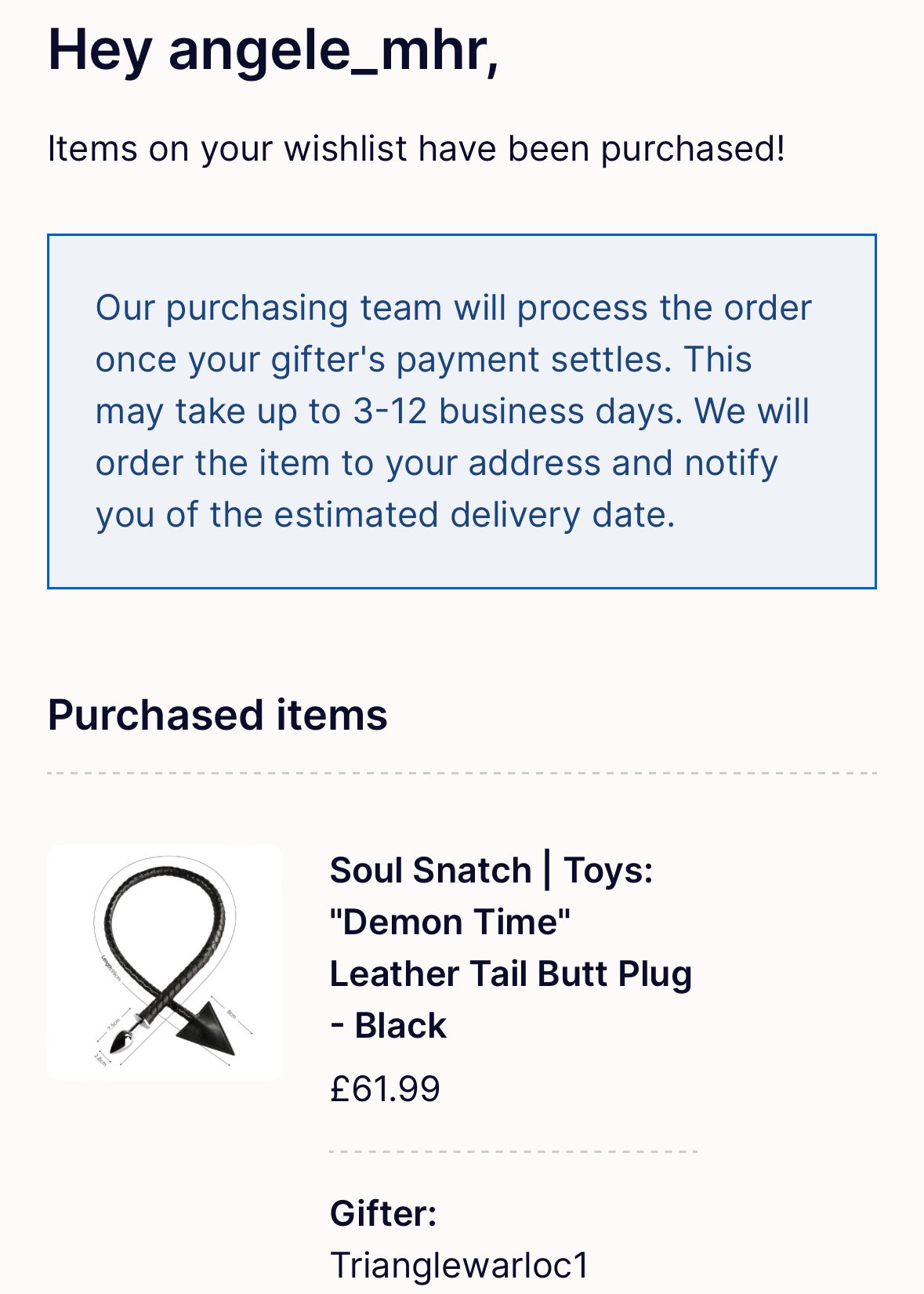 angele 💕 on X: aw thanks i cant wait to receive that 😏 dont forget to  check my wishlist 😌 t.co6IM3DmYGLb t.co1fwt5DIjO2  X