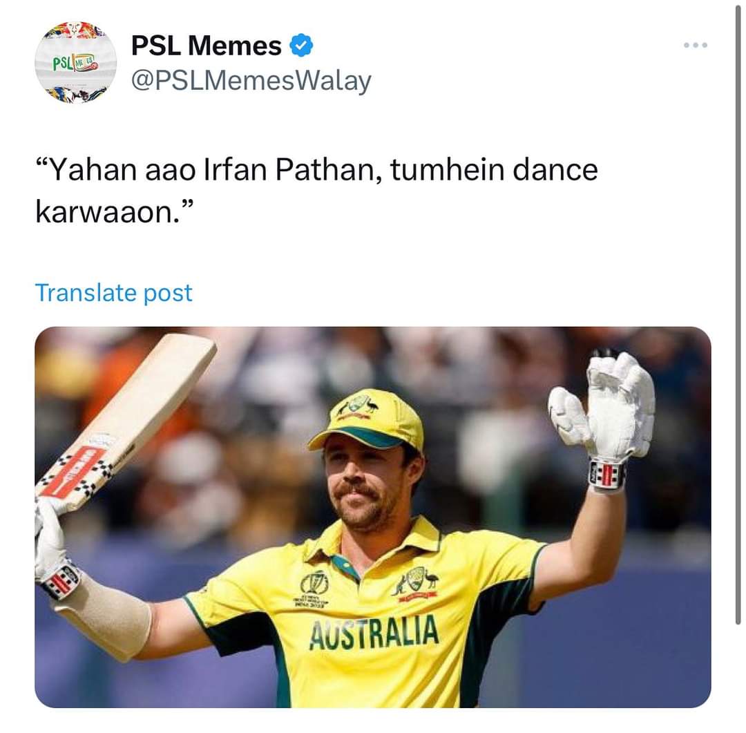 MassabK's tweet photo. @IrfanPathan https://t.co/JCBy7ZnGYh