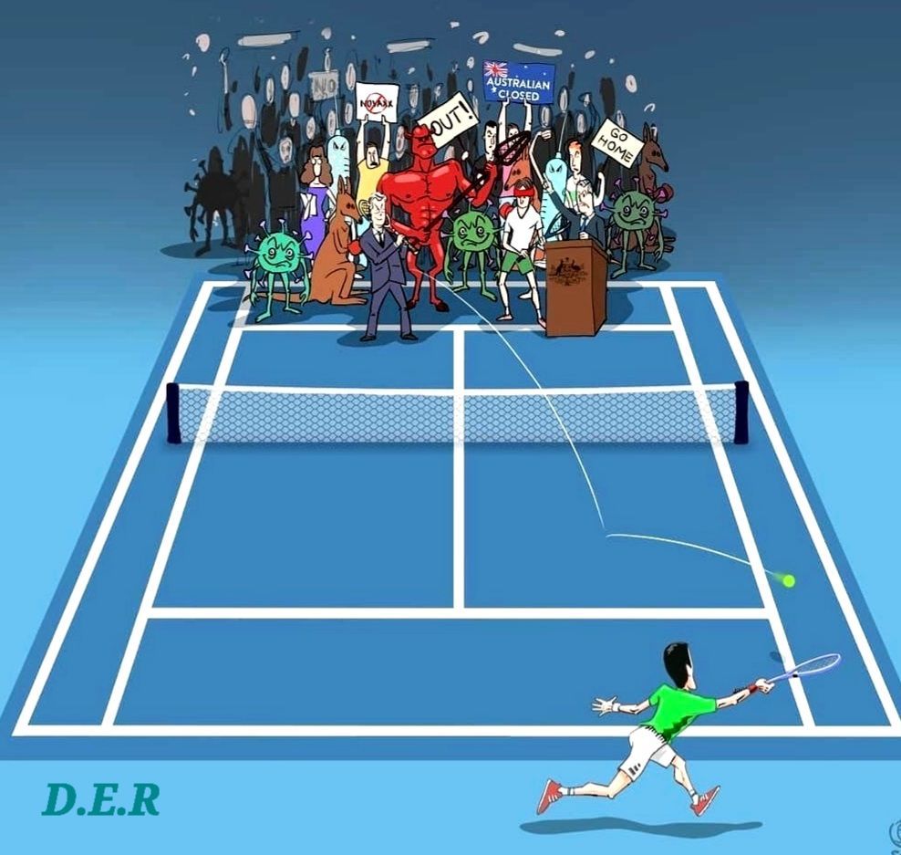 Dani_Espadafor3's tweet photo. Bravo @DjokerNole.
Ha ganado 24 #GrandSlam ( #Wimbledon, #RolandGarros, Abierto de Australia y sin poder jugar el #OpenUsa por querer ser libre y no ponerse la #Vacuna experimental)
Hoy ha ganado a los 10 mejores maestros del #tenis y a más gente.
⬇️
https://t.co/2YQma1FZ42 https://t.co/X964rY0FdY