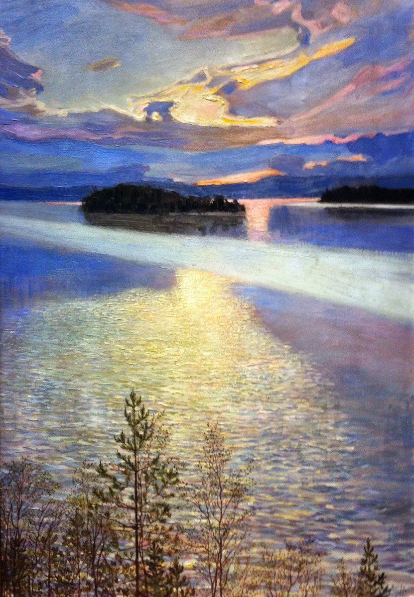 'Lake View'. Akseli Gallen-Kallela. 1901.