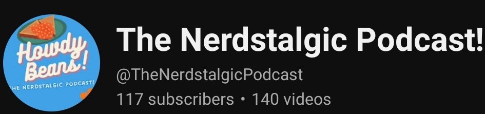 Im only 3 away from 120 subs! If you beans could help I would be so appreciate! Like, retweet and share with your friends if your already subbed 🤗🥰  youtube.com/@TheNerdstalgi…