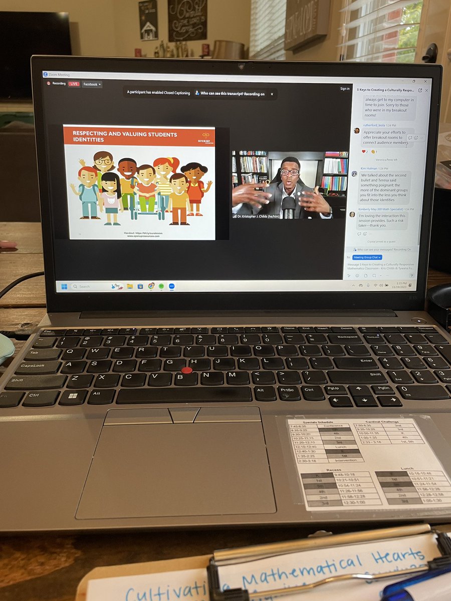 This was a great session! “Every classroom is culturally responsive…but who is it culturally responsive to?” I loved learning new ways to make sure all our students can relate to and engage in our learning! #mmmsummit2023