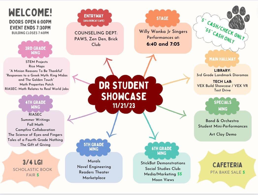 BeaverAreaSD's tweet photo. Mark your calendar and join us for the Dutch Ridge Student Showcase!  November 21 from 6-7:30pm! #DemonstrationofLearning #PL #RIASEC #STEM  #SEL https://t.co/HOIPuUFylV