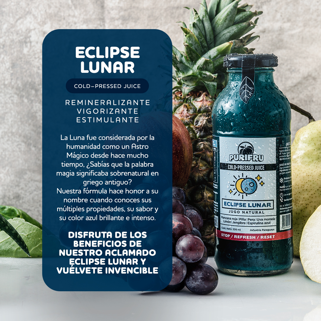 ¡Astro Mágico!
Deleitá tu paladar con un sabor exquisito 🤩

Una combinación única que te alegrará todos los días 💖

#Purifru #ColdPressed #EclipseLunar