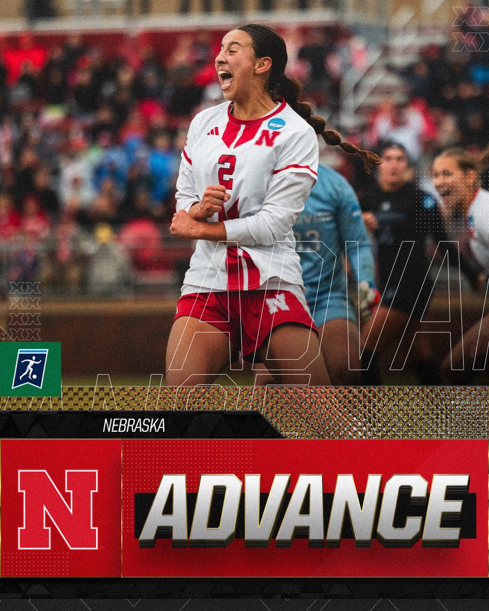 NCAA Soccer (@ncaasoccer) on Twitter photo They got the Juice 🌽
(5) <a href="/HuskerSoccer/">Nebraska Soccer</a> defeats UC Irvine, 4-0, to advance to the Quarterfinals.
#NCAASoccer They got the Juice 🌽
(5) <a href="/HuskerSoccer/">Nebraska Soccer</a> defeats UC Irvine, 4-0, to advance to the Quarterfinals.
#NCAASoccer