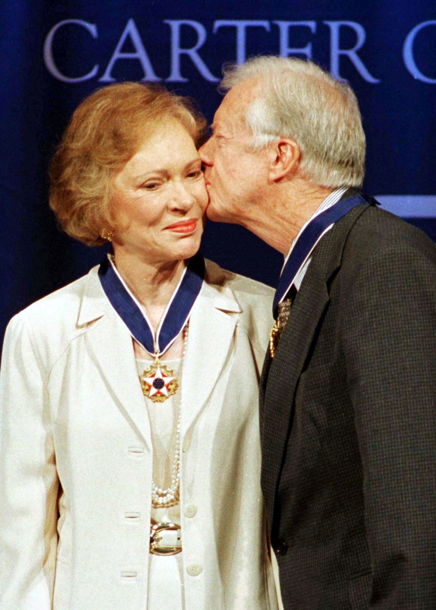 A heroine for the human race.
Thank you Rosalynn Carter❤️