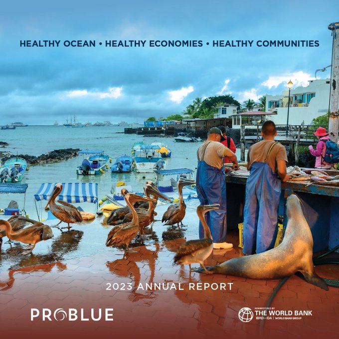 DYK: ∼37% of the world’s population lives in coastal areas that are directly dependent on the ocean for their health, nutrition and economic security. Read more on how #PROBLUE_Ocean is supporting @WorldBank’s work on improving the health of the ocean ➡️ wrld.bg/xfcO50Q72kC