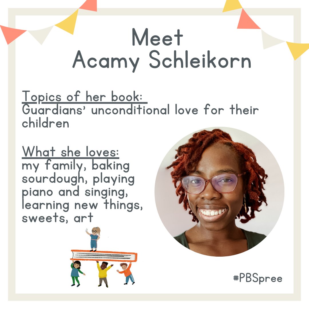 PB Spree (@pbspree) on Twitter photo Please give a big warm welcome to <a href="/acamydesigns/">Acamy Schleikorn</a>!! Our #PBspree family is so happy to have her on board!
#kidlit #WritingCommmunity Please give a big warm welcome to <a href="/acamydesigns/">Acamy Schleikorn</a>!! Our #PBspree family is so happy to have her on board!
#kidlit #WritingCommmunity