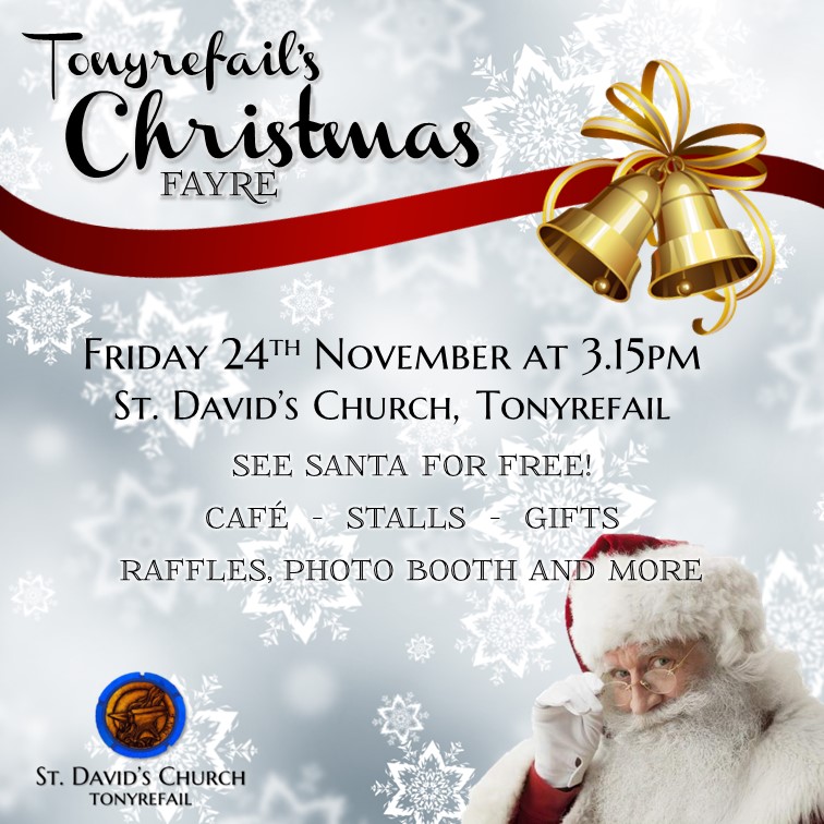 We're looking forward to getting into the festive spirit this Friday. We'll even have a special visit from Santa!

Plenty of stalls to stock up for Christmas, and not to mention some festive treats in our café.