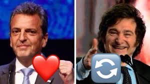 LaDoctoraIsa's tweet photo. Los leo en sus predicciones 
Milei 🔄
Massa ❤️
#EleccionesArgentina2023 https://t.co/XeGz3jgwlR