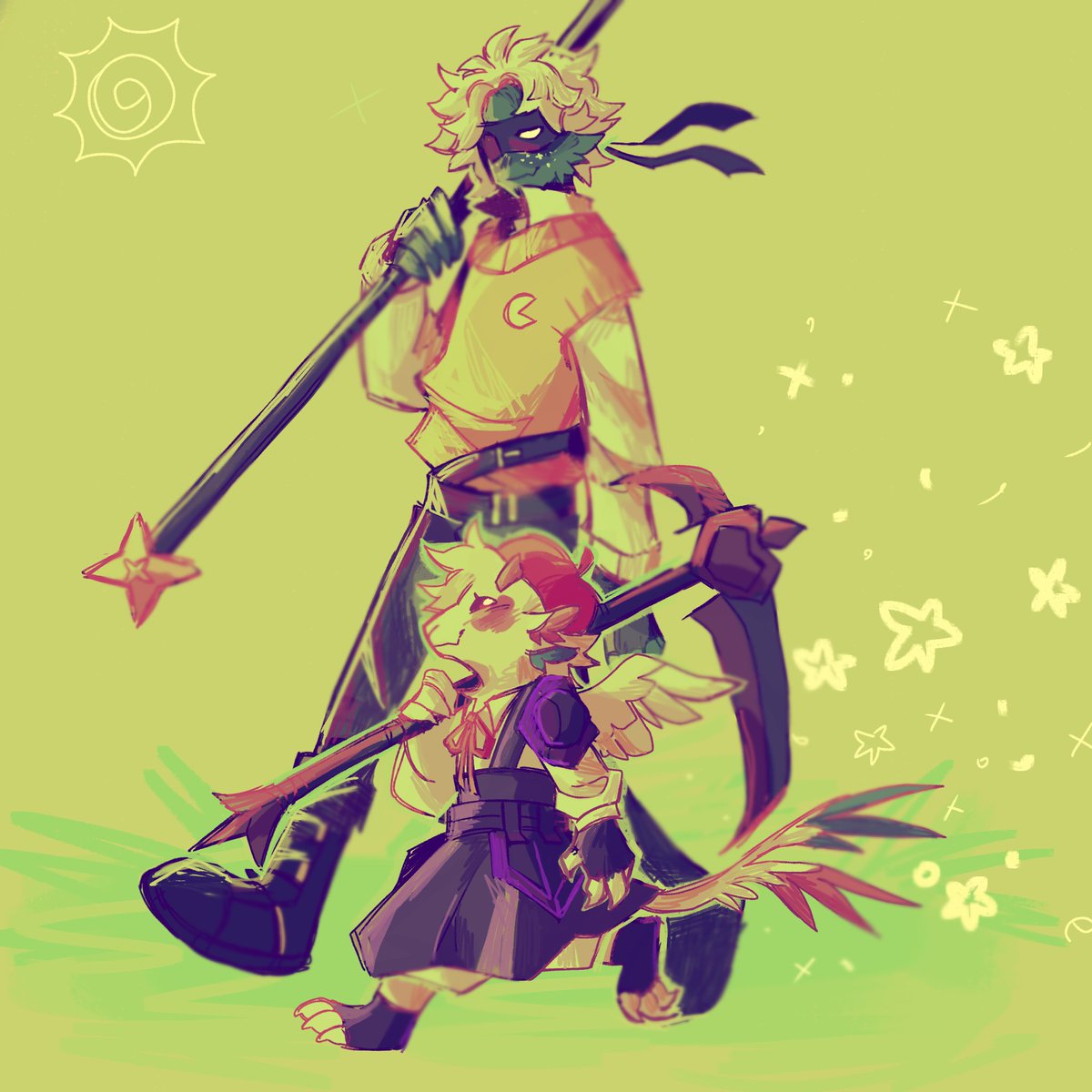 Fruiiitbowl's tweet photo. Dropping this b4 more qEtoiles angst 

#etoilesfanart #qsmpfanart #qsmp https://t.co/bYaTREVi7P