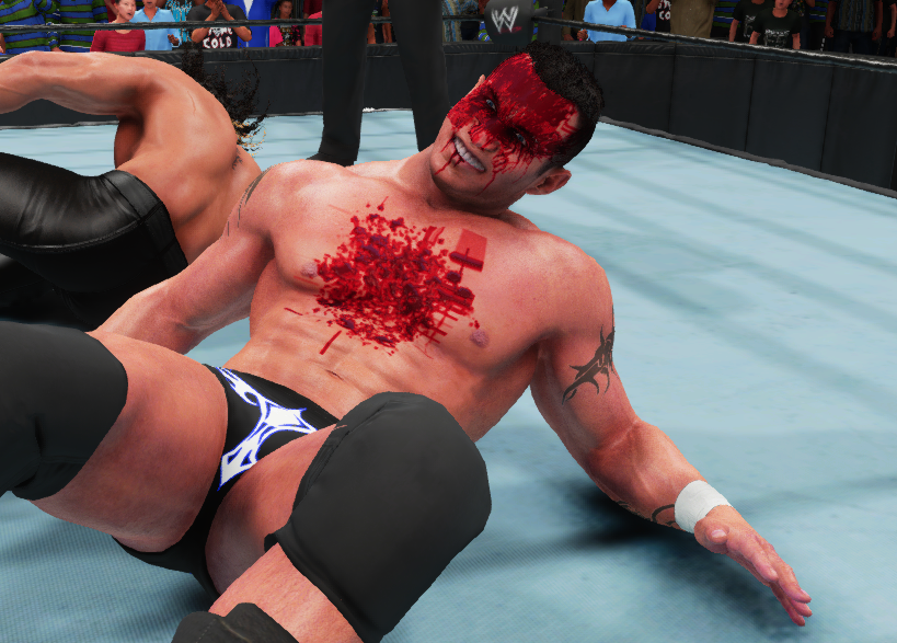 aaroncantmosh's tweet image. i love mods #WWE2K19