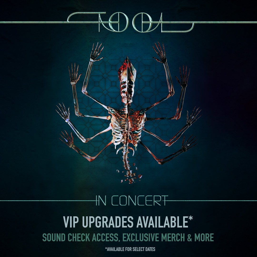OTLPresents's tweet image. @Tool Toronto @ScotiabankArena Nov 20 &amp;amp; 21 VIP Upgrade Sales Close Soon! A Handful Remain at bit.ly/TOOLVIPUpgrades! #TOOL2023