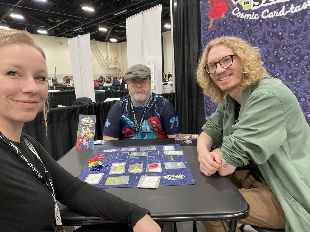 Finally sat down to play The Wizlords of Space! Great fun tactical game, highly recommend. #wizlordsofspace