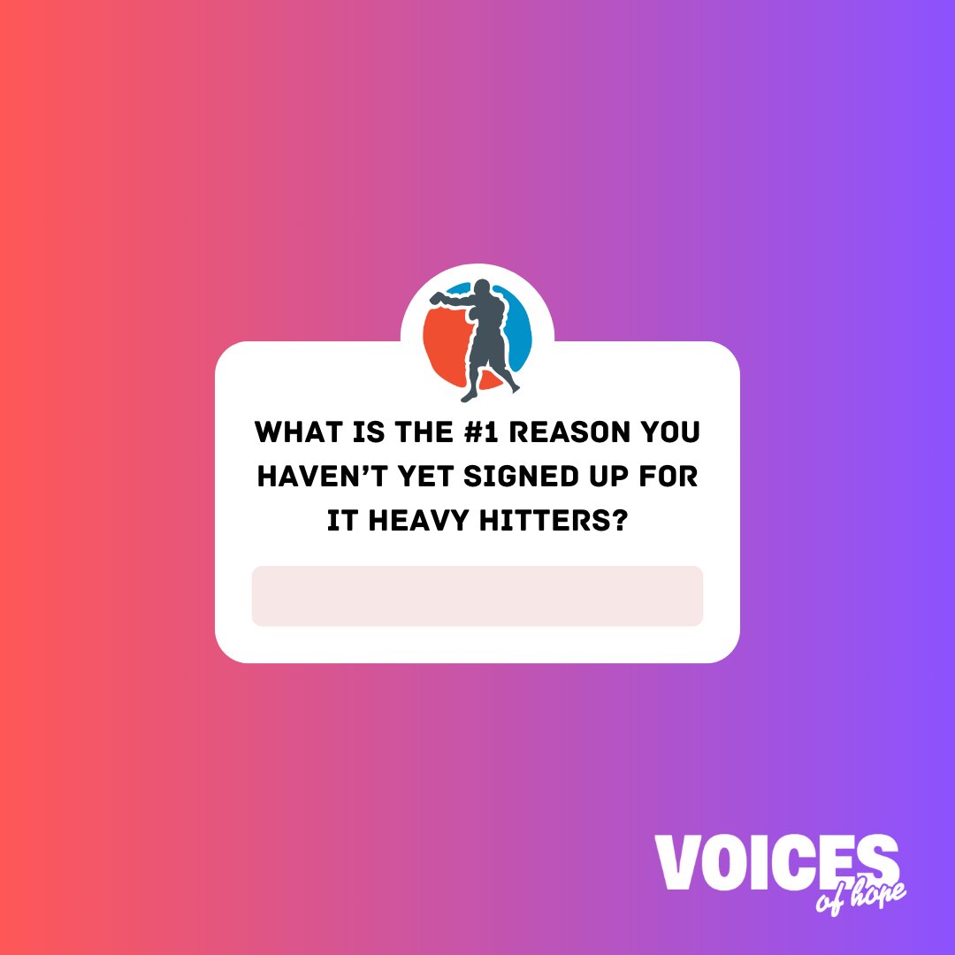 If you're still on the fence, what is the main reason you haven't yet committed?  Drop us a DM or share it here... 

If we can help answer your questions or remove any roadblocks we're always keen to see what we can do!