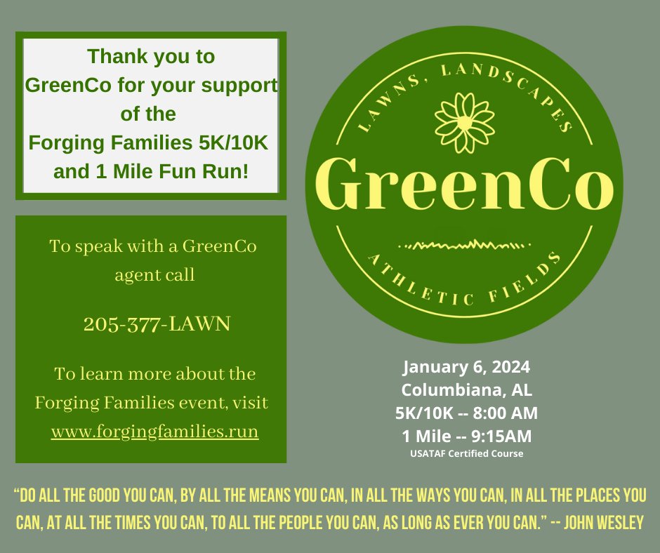 Want to say a big public THANK YOU to all these wonderful sponsors of the Forging Families 5K/10K and 1 Mile Fun Run!
For the last four years, this race has been blessed to play a small part in helping a family give a child a forever home.  #ff5k10k
forgingfamilies.run