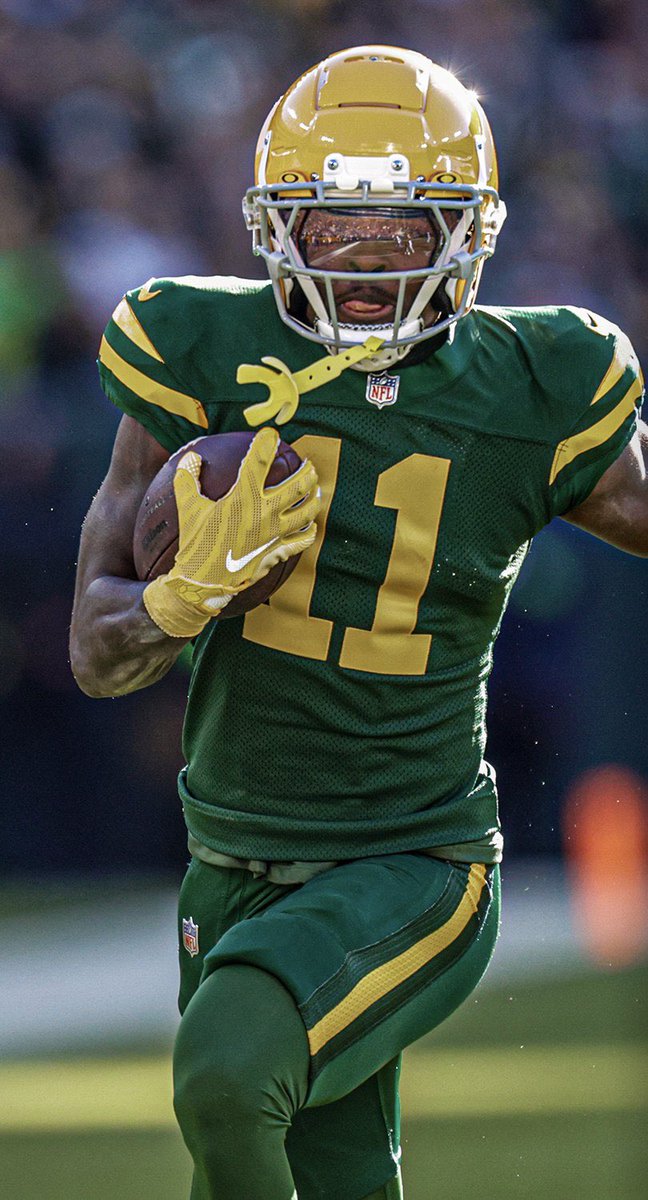 The Jayden Reed aura is in full effect

Look at that visor shot 😍😍

#GoPackGo