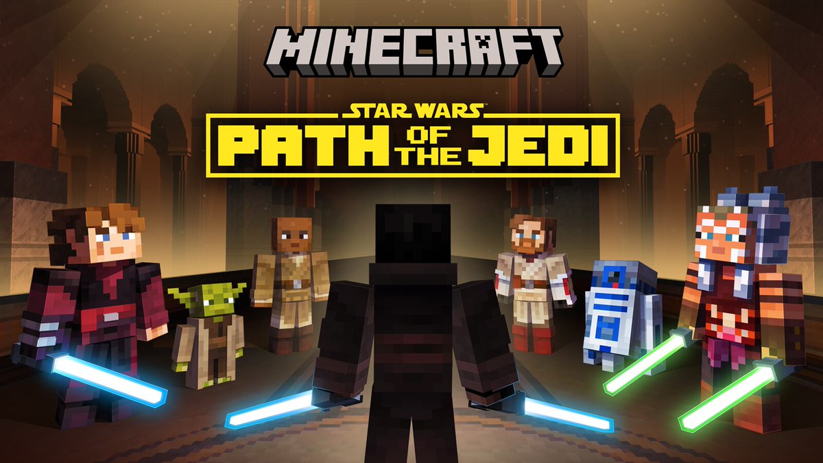 PSWsenate's tweet photo. Started playing this and its pretty neat! Illum, Kelleran Bek! Making a droid!
#StarWars #Minecraft #pathofthejedi https://t.co/YviPn5mjZ8