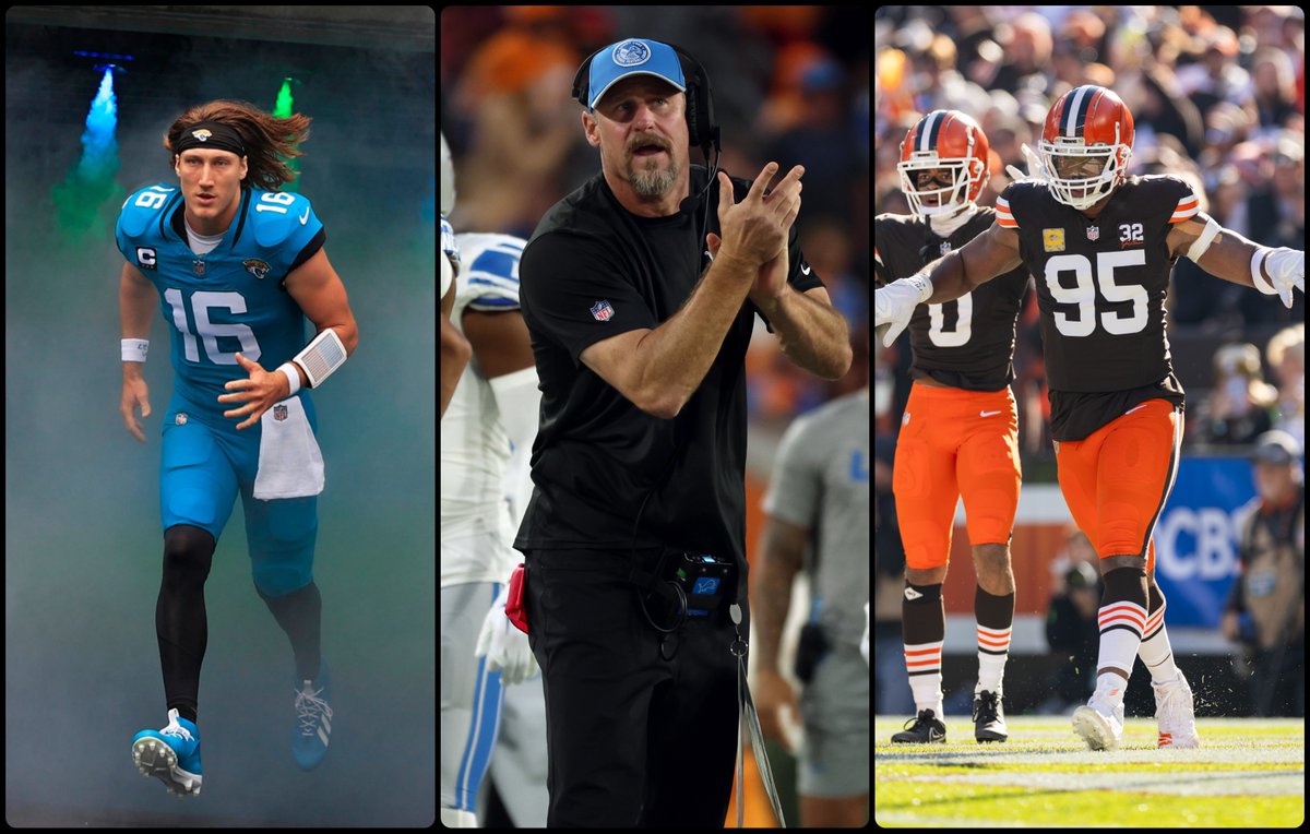 MySportsUpdate's tweet image. The Lions are 8-2.

The Jaguars are 7-3.

The Browns are 7-3.

Imagine telling this to a friend a few years ago...