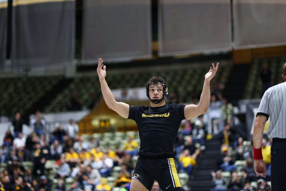 MizzouWrestling tweet picture