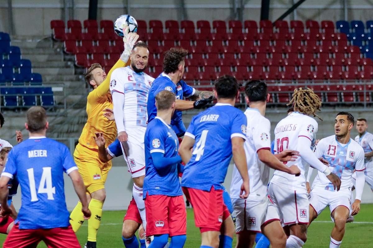flf_lu's tweet photo. 80' | (0-1) 🇱🇮🇱🇺
📸 https://t.co/GyzM8Jo2zI / Roland Miny
#RoudeLéiwHuelSe #RoutLéiwen #LIELUX https://t.co/CI3pGT9bwB