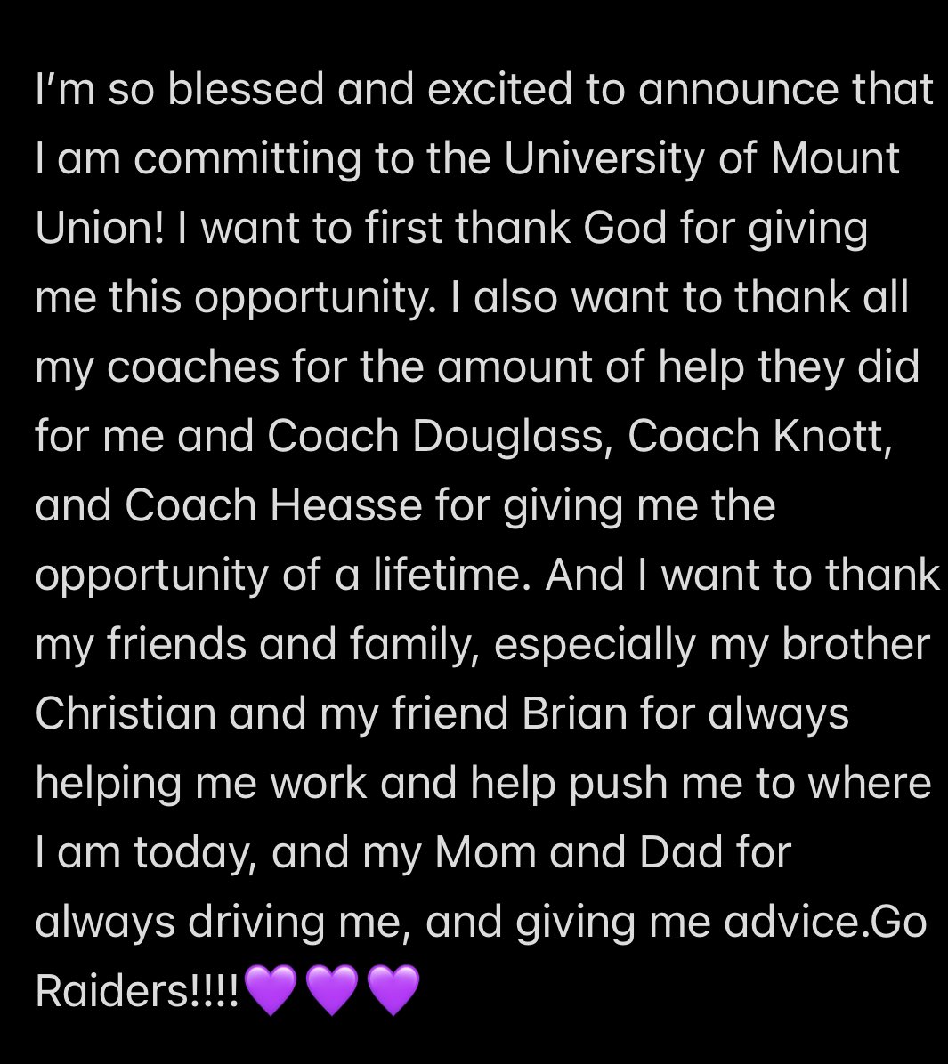 SollySanders24's tweet photo. Go Raiders!!!!💜💜💜 https://t.co/8JjjwfdypM