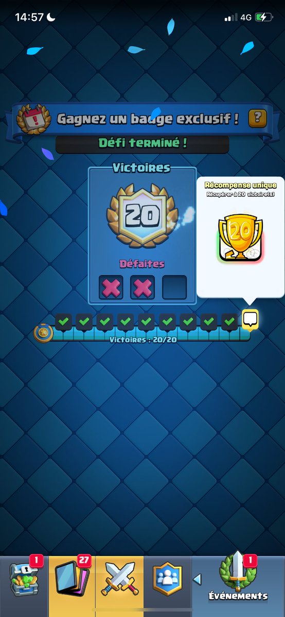 20 wins sur les deux comptes 🫠