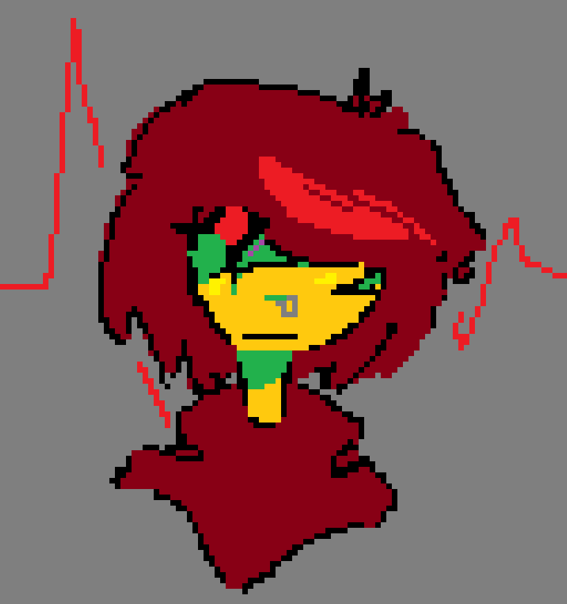 Chara(Undertale) 「why is eye kris kind of beautiful actual」|ᅠのイラスト