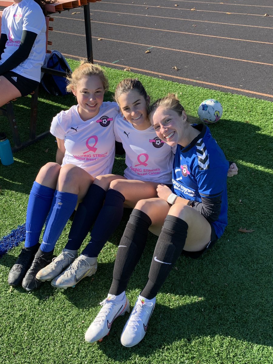 Cheering on these 3 amazing All State athletes at the <a href="/EMGSCA/">EMass HS Soccer</a> All Star game today in Middleborough. Congrats to Carly, Sadie, and Reagan!! <a href="/Winch_Athletics/">Winchester Athletics</a>