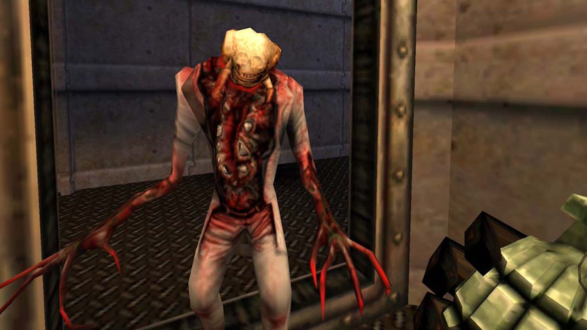 stopgameru's tweet photo. Вместе с запуском юбилейного обновления #HalfLife случилось любопытное: #Valve признала, что #HalfLifeSource была ошибкой и убрала эту версию с глаз подальше: https://t.co/32OpZhhoTF https://t.co/xnp3hyMSCq