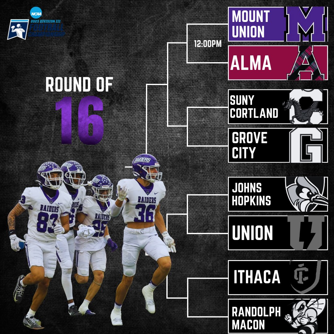 Mount Union Football tweet media