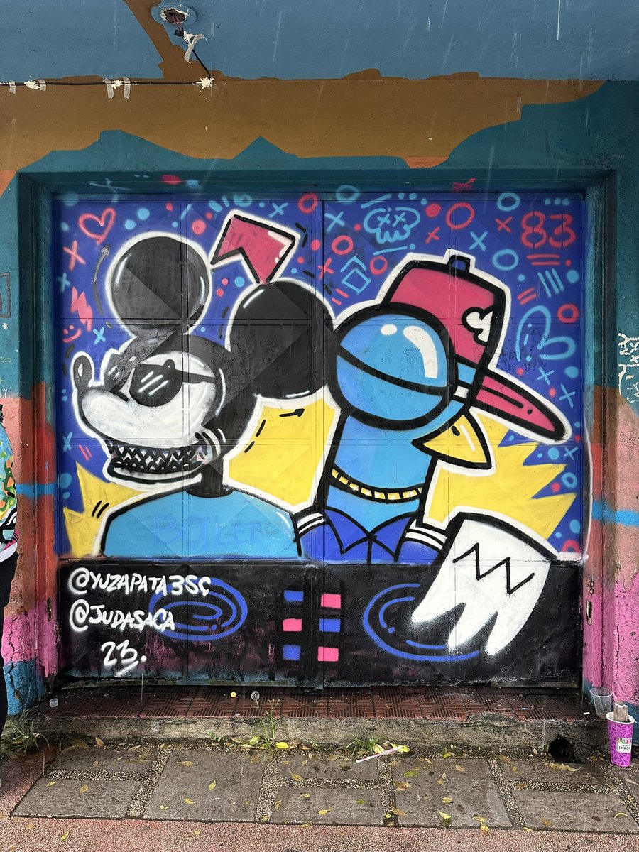 #CostaRica 🇨🇷 is now Rat and Palometa territory. Check out this cool duet with my bro <a href="/judasaca_art/">judasaca • OKUPA Art Expo</a> at La California neighborhood in San José!!!

The #TikTok video is here: vm.tiktok.com/ZMjKV8fxr/