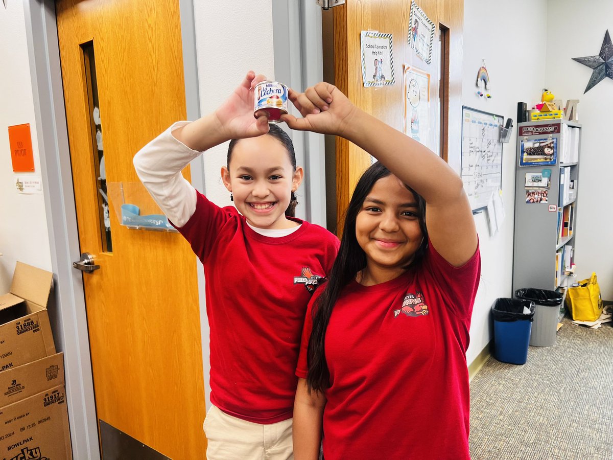 Congressman Silvestre & Carolina Reyes Elementary (@reyeselementary) on Twitter photo Our No Place for Hate/PBIS Student Coalition understands the love of giving back to our community⭐️Led by Mrs. Escobedo, counselor, we donated 948 canned goods to our <a href="/CISD_SSS/">Student Support Services</a> Community Pantry. K students donated the most cans with a record number of 311 🧡💙#RedHawksbestinTexas Our No Place for Hate/PBIS Student Coalition understands the love of giving back to our community⭐️Led by Mrs. Escobedo, counselor, we donated 948 canned goods to our <a href="/CISD_SSS/">Student Support Services</a> Community Pantry. K students donated the most cans with a record number of 311 🧡💙#RedHawksbestinTexas