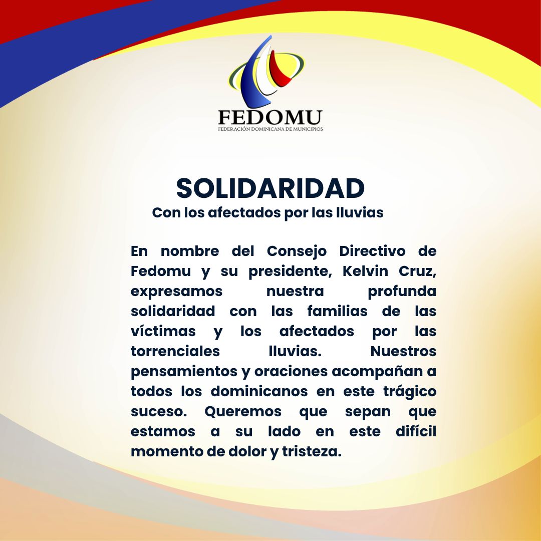 Federación Dominicana de Municipios (@fedomurd) on Twitter photo 
