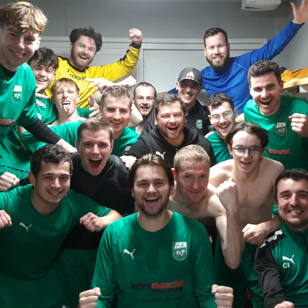 ocmfootball's tweet photo. [SENIORS]

📣 ALERTE GRAND CHELEM !

✅ 4/4

➡️ R1: @USLangueux 0-1 OCM (Herviaux)

➡️ D1: OCM 3-1 @ussmso (Habamenshi ×2, Matelot)

➡️ D2 : OCM 8-3 As Vezin (Gouriou ×4, Théaud, Benoit, Burel, L'Hostis)

➡️ D3 : @UsBedee 1-2 OCM (Clapier, Poncet)

#TEAMOCM 💚🤍 https://t.co/O7PPslfDq9