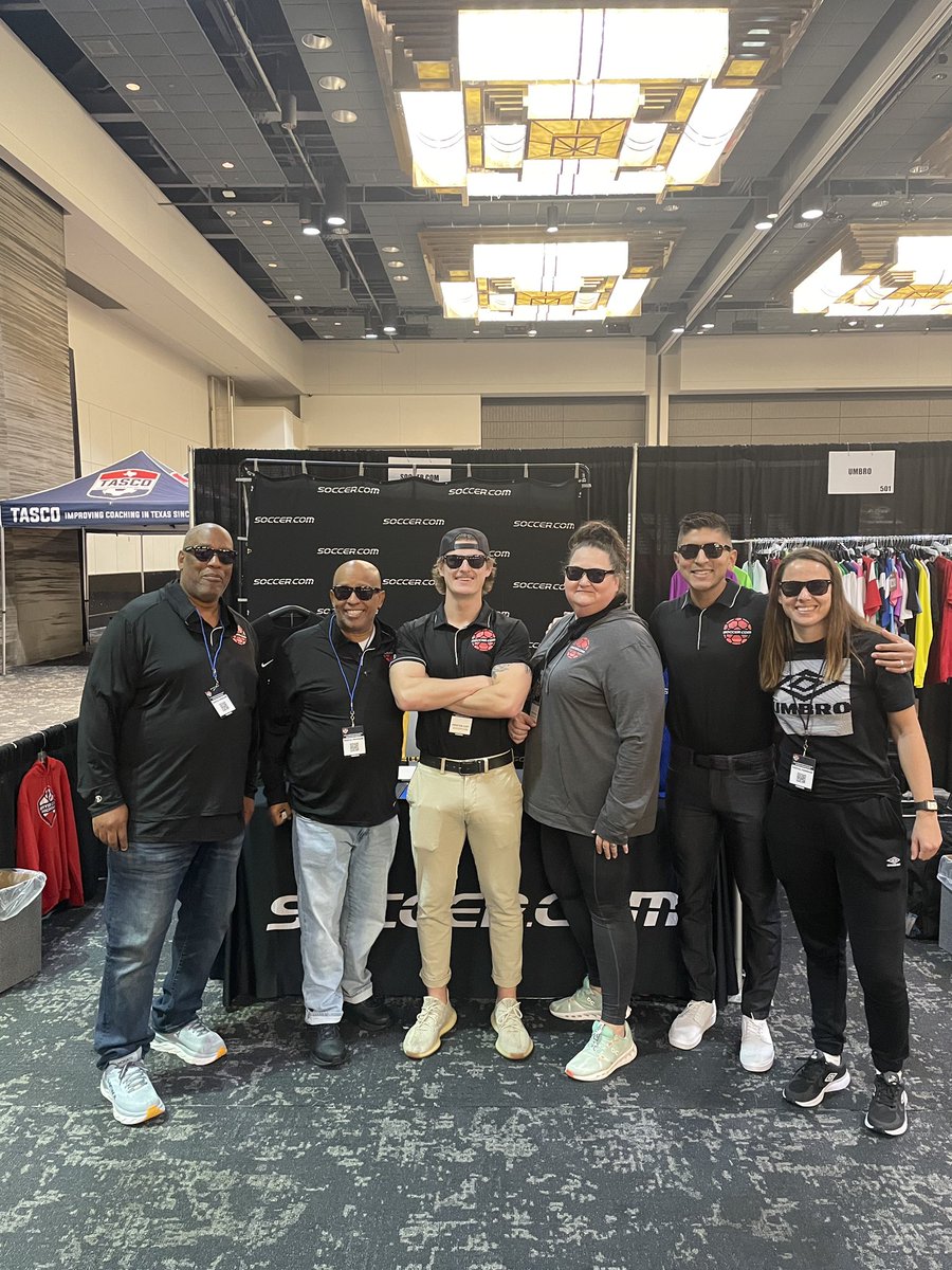 Had a blast at my first <a href="/tascosoccer/">TASCO</a> Fall convention repping Umbro and <a href="/soccerdotcom/">SOCCER.COM</a>