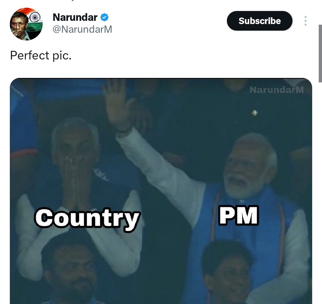 Gotoxytop2's tweet photo. India Meltdown: Ind v Aus Final Edition

A Thread~

1.Political meltdown https://t.co/UfAzuSLTBu