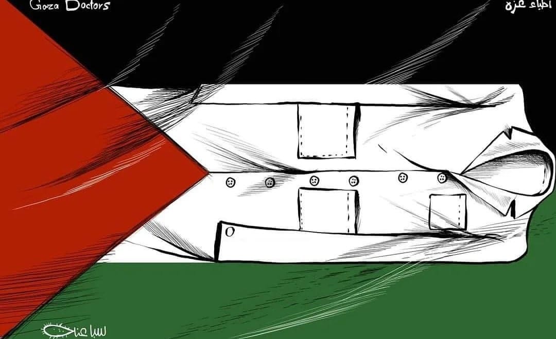Soykırımın karşısındayız... #doctorsstandwithpalestine