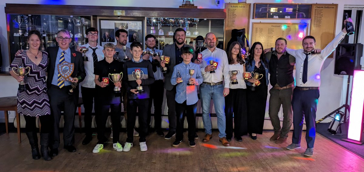 Congratulations to all the winner's from last weeks presentation evening.