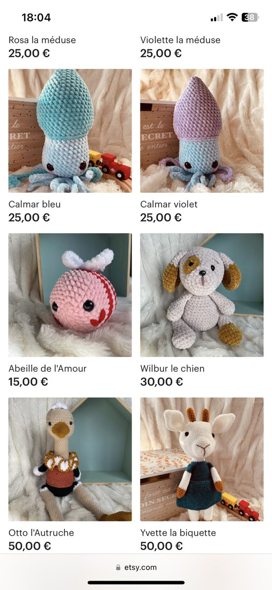 rocknhipster's tweet photo. Venez visiter ma boutique de doudou. Tout est fait main et avec beaucoup d’amour 🤍

RTs appréciés

https://t.co/lOacoMVlJv https://t.co/lwSRqVmbXc