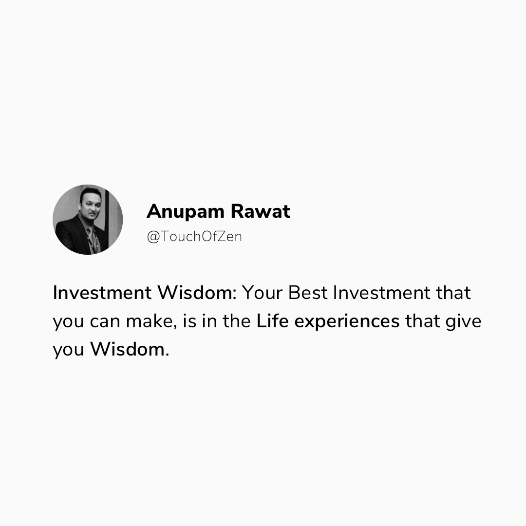 touchofzen's tweet photo. We invest in moments to gain wisdom as R.O.I.
-
Sow a habit &amp; you reap a character; sow a character and you reap a destiny.
-
What are the returns you want to reap as you invest to build your best self?
-
#leadership, #wisdom, #investing, #success , #Habits, #insights, #life https://t.co/Ye0PbeYAOu